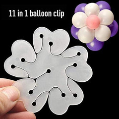 Balloon Stand Kit, 15 Pack Balloon Stick Holder with Base for Table Top Centerpi
