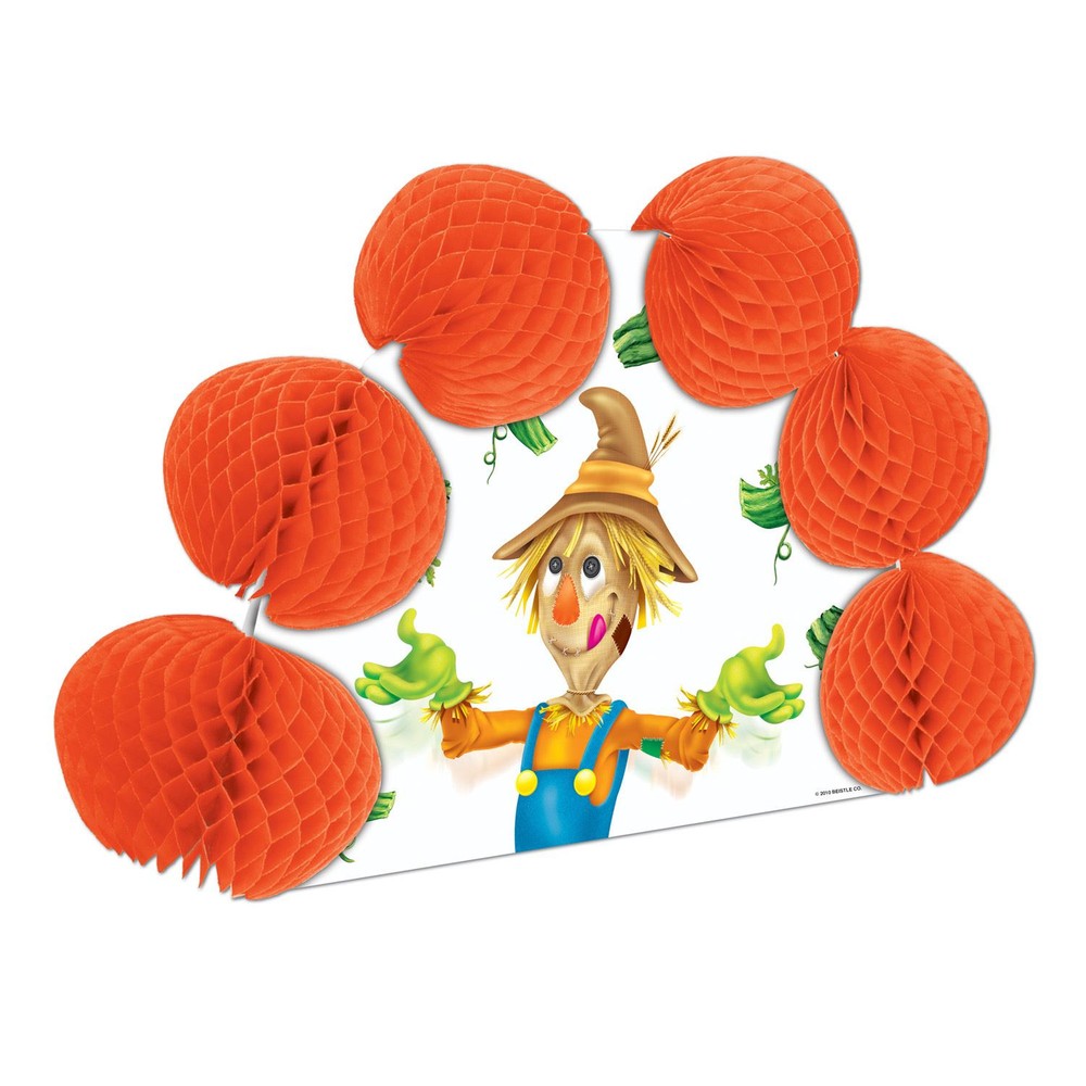 Beistle Scarecrow Pop-Over Centerpiece – Decoration for Thanksgiving / Fall