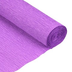Crepe Paper Roll Crepe Paper Decor 7.5ft Long 20 Inch Wide, Light Purple
