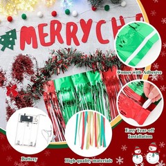 119 Pcs LED Christmas Parade Float Large Car Decoration Kit Colored Light String