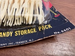Vintage Plastic Tiki Hors D’oeuvre Cocktail Forks 1960s Polynesia NIB Party Pick