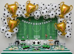 6-Pack 33 Inch Trophy Foil Balloons – Giant Gold Award Cup Balloons for Socce…