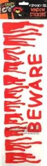HALLOWEEN DECORATION BUNDLE 25 PIECE Blood Bloody Party Window Cling Gel Balloon