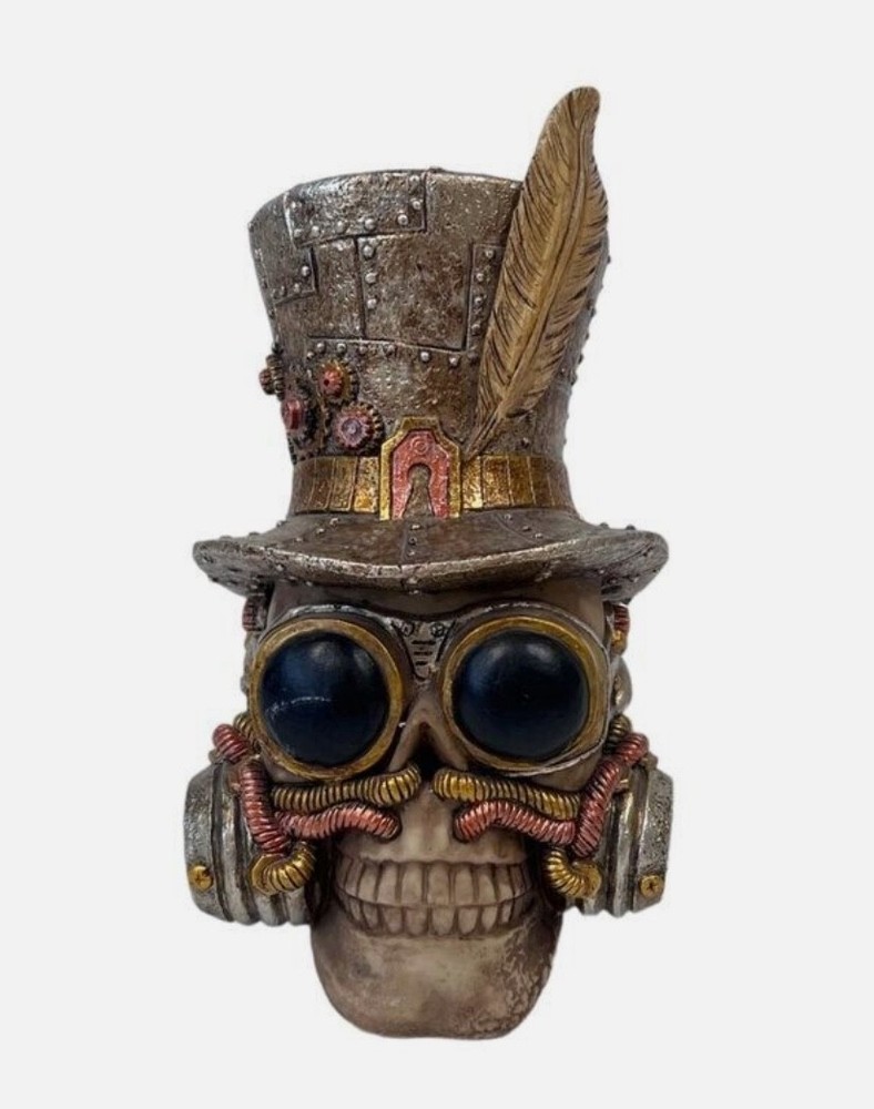 Halloween Garden Gothic Gift Home Ornament Skull Home DS6246 – ELM WH