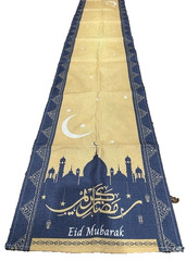 Eid Mubarak Table Runner Background Ramadan For Home Islamic Muslim Party 13×72”