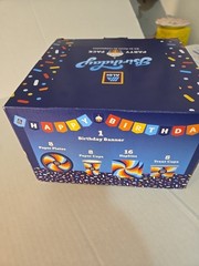 NEW 2026 ALDI 50th Birthday Celebration Box Party Pack Limited Edition –Serves 8