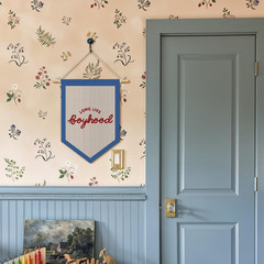 Long Live Boyhood Pennant Flag Banner, Boys Room Decor, Vintage Playroom Wall…