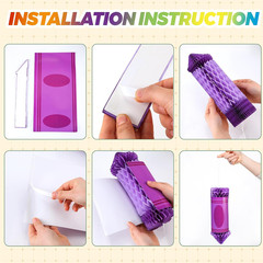 12 Pcs Crayon Classroom Decorations Back to School Hanging Paper Lanterns Presch