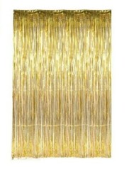Foil Fringe Backdrop Curtain 5.90′ (ft.) x 7.87′ (ft.) for All Ocassions