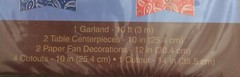 Western Party Room Decorating Kit 10 Pieces Cowboy Boot Birthday Farm Red/Blue