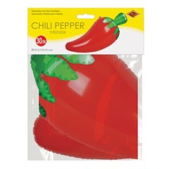 Beistle 30″ Large Inflatable Chili Pepper Decoration-Blow Up Accessories