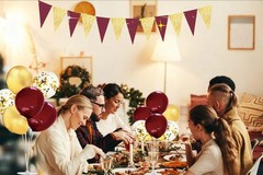 Graduation Decorations Maroon Gold 2025/Fall Party Decorations Fall Bridal Sh…