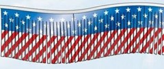 Deluxe Patriotic Streamers