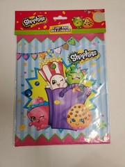 Shopkins Party Supplies Bundle, Photo Props, Banner, Loot Bags & Napkins BNWT!