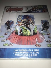 Marvel Avengers Table Decorating Kit Birthday Party 23 Pieces New