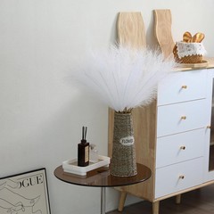 30pcs White Pampas Grass – 24 Inch Faux Decor, 30 Pieces,