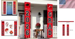 Class of 2026 Stylish Graduation Flags – Perfect for Indoor and Outdoor Use