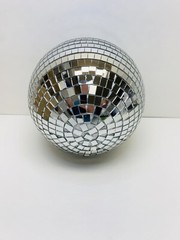 8″ Disco Ball Hanging Mirror Disco Ball with Hanging Ring for Party and Decorati