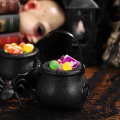 10 Pcs Candy Kettles Novelty Holder Halloween Holders Pot Cauldron for