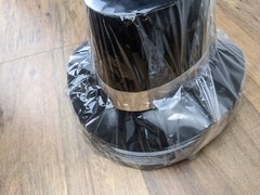 Beistle Happy New Year Hi-Hat One Size Adult Black/ Silver & Gold Color