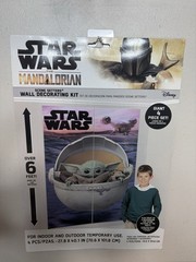 The Mandalorian Scene Setter Wall Decorations – 55″ x 80″ 1 Set – Multicolor …