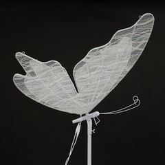 2PCS Butterfly Aisle Lights, 25W LED Ambient Lights, 110V Butterfly Floor Lamps