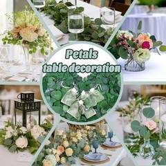 Dried Eucalyptus Leaves 500 Pcs 9oz 1.5-3″ Natural Decor – Wedding