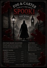 Halloween Blood Pools, Drips & Drops