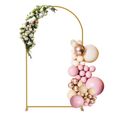 Metal Arch Backdrop Stand Wedding Arch Frame Parties Wedding Floral Balloon US
