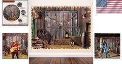 Stunning 13×6 Ft Western Party Backdrop for Unforgettable Celebrations