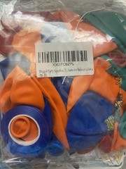 Dragon Ball Z Theme Birthday / Party Balloons. Stickers, Masks & More Sealed