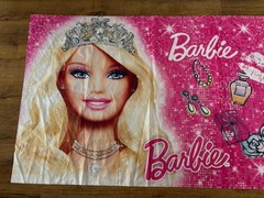 Barbie Birthday Party Decoration Princess Banner Photo Backdrop Material Crafts