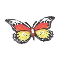 Intricate Iron Butterfly Wall Art Pieces Decorations for Home or Garden Areas