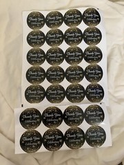 6 Cheers&Beers to 50 Years 50th BD Coozies BLACK GOLD, 3 Shot Glasses & Stickers