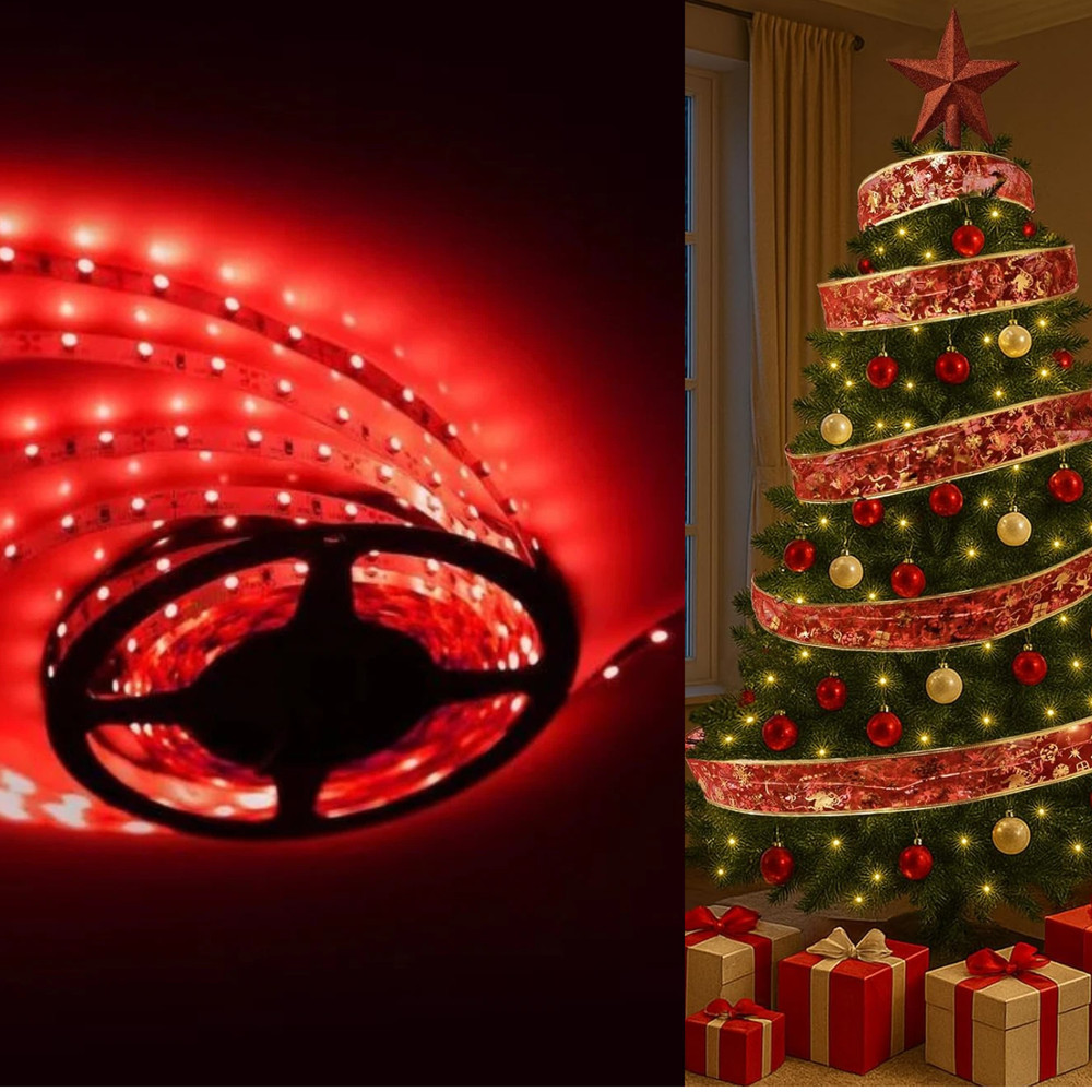 45cm 12V LED Strip Light Christmas Tree Decoration, Indoor Holiday Lights