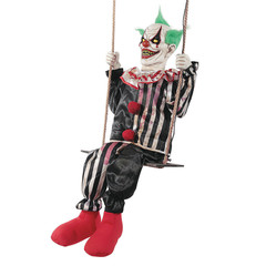 Swinging Chuckles Animated Prop – Infra-Red Sensor and Haunting Phrases