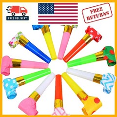 24 Pieces Party Blower Noisemakers – Fun and Durable Celebration Accessories
