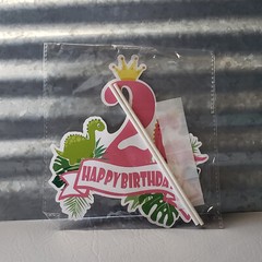 Pink Dinosaur 4D Foil Balloon Party Kit with #2 Cake & 24 Cupcake Toppers MORE