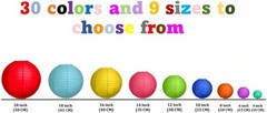 Stylish 6 pcs Paper Lantern Set – Rainbow Party Decorations for Any Occasion