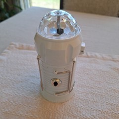 4 in 1 Lantern, Flame light, Disco Ball( Strobe) light & Bright Flashlight Combo