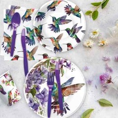 Hummingbird Birthday Party Decorations – Bird Hummingbird Party Supplies Plat…