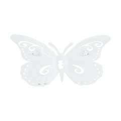 Intricate Iron Butterfly Wall Art Pieces Decorations for Home or Garden Areas