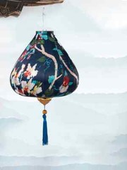 Chinese Style Hanging Lantern Waterproof Cloth Lanterns Party Festiva Decor