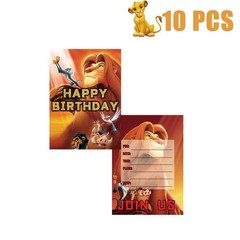 The Lion King Birthday Party Decor Supplies Balloons Banner Cake Toppers for kid
