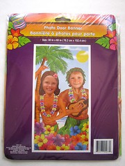 LUAU BEACH PARTY FUN HULA DANCERS PHOTO DOOR BANNER 30″ x 60″ BRAND NEW!