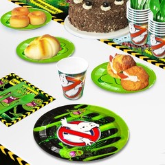 GHOSTBUSTER ghost Birthday Party Supplies,Ghostbusters Party Decorations Plates