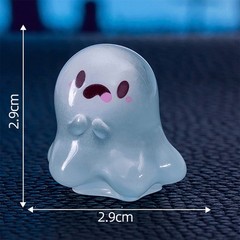 Halloweens Night Light Specters Figurines 6 Pack for Themed Parties Supplies
