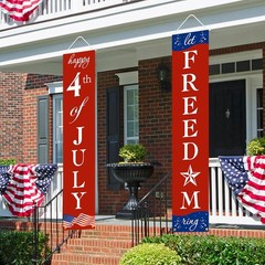 4th of July Decorations Red White and Blue Banner Outdoor Hanging American Fl…