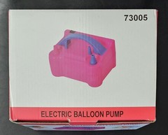 Electric Balloon Pump – Dual Nozzle Automatic Inflator – Pink