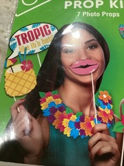 Party Props Photo Booth Selfie “Tropic Like It’s Hot” Photo Booth Props Kit